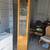 Beautiful mcm Bird's eye maple lighted curio cabinet 4 thumbnail