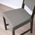 NEW 4 IKEA STEFAN WOOD GRAY BLACK DINING CHAIR CHAIRS UPHOLSTERY 3 thumbnail