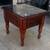 Marble Top 2 Cherry Wood End Table / Nightstand - 26x30x26 ½” 2 thumbnail