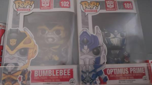 Transformers Funko pops x2 1
