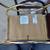 Vintage Mid Century Blue Tufted/ Gold Metal Frame Vanity Bench. 11 thumbnail