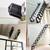 Black Folding Wall Mounted Loft Wall Ladder Stairs #022297 2 thumbnail