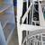 Vintage White Wrought Iron Bakers Rack Cabinet | Shelf Bookcase 4 thumbnail