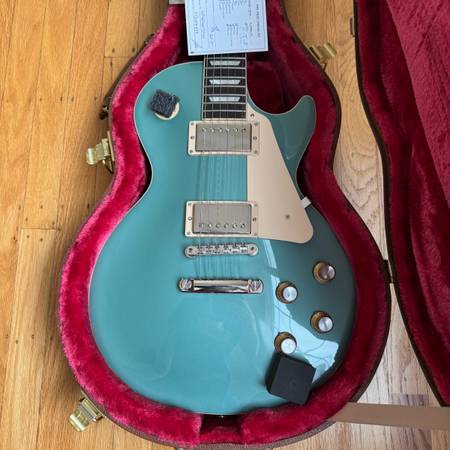 Gibson Les Paul Standard '60s Plain Top Electric Guitar - Inverness Green *PRICE 1