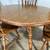 Wood Dining Table & 6 Chairs Oval Expands-Cabin, College Apt, Mancave 1 thumbnail
