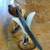 Dale Duby Elk Horn and Obsidian Carved Knife 15.5 Inches, Very Rare 4 thumbnail
