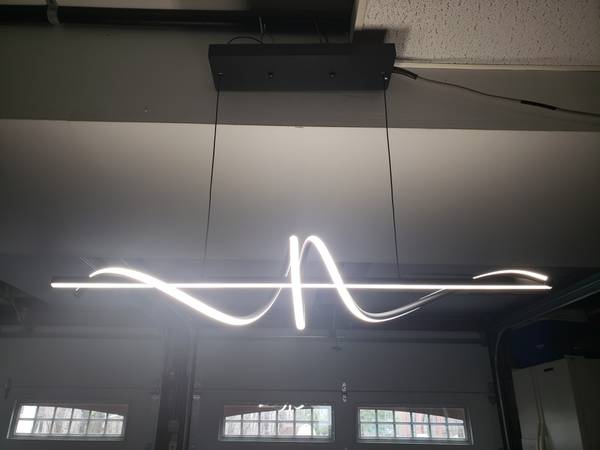 Matven Chandelier, Dimmable LED Pendant Light 1