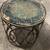 25” Round Metal & Mosaic Heavy Table - 23” Tall DIY Project AS IS 3 thumbnail