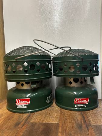 Two Coleman Catalytic Heaters 1