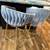 Velvet Upholstered Bar Stools. 26" (Set of 2)  (New) 7 thumbnail