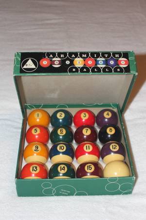 Belgium Billiard Balls 1