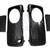 6 x 9 Speaker Lids Vivid Black for Harley Touring Saddlebags 94-2013 4 thumbnail
