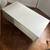 Modern Wood Coffee Table/TV stand White wood 3 thumbnail