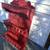 Vintage Primitive Look/Victorian Red Wall Shelf 5 thumbnail