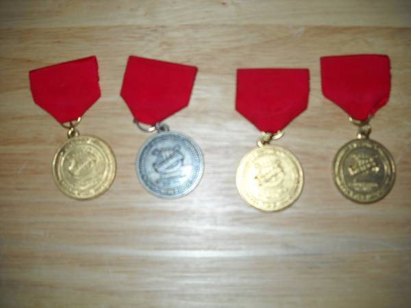 Four Wisconsin District Solo Ensemble Festival Pins 1