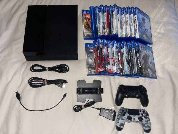 Playstation 4 Slim + 23 Game Bundle 1