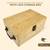 Bamboo Box with Lock & Removable Slide-Out Tray, Storage Stash Box Set 6 thumbnail