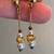 Pearl & Gold Tone Drop Earrings 1 thumbnail