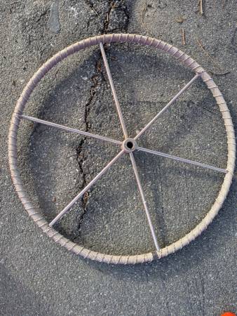 Stainless Steel Boat Wheel 1