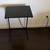 Black Compact Desk with Built-In Outlet & USB Charging 2 thumbnail
