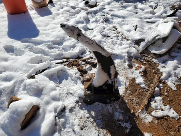 Mini excavator  ripping hook 1