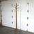 Coat rack (solid oak-excellent-top rotates) 1 thumbnail