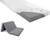 Fitted white sheet for mattress topper, RV bunk, narrow twin bed 2 thumbnail