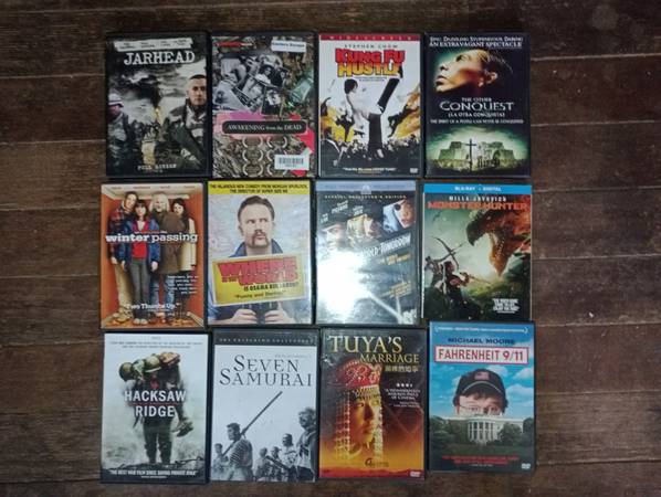 DVDs all for $20 1