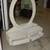 Vintage Wicker Vanity Top 2 Drawer & Mirror 4 thumbnail