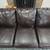 Leather Sofa - Oversized w Flared Arms - Brown 12 thumbnail