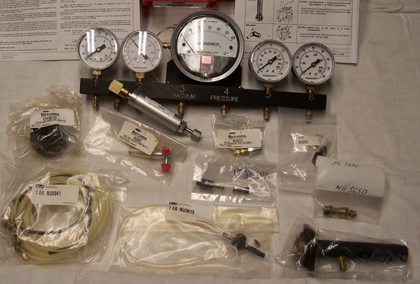 Ford Diesel Rotunda Engine Vacuum/Pressure Tester,Gauge Bar,Test Kits 1
