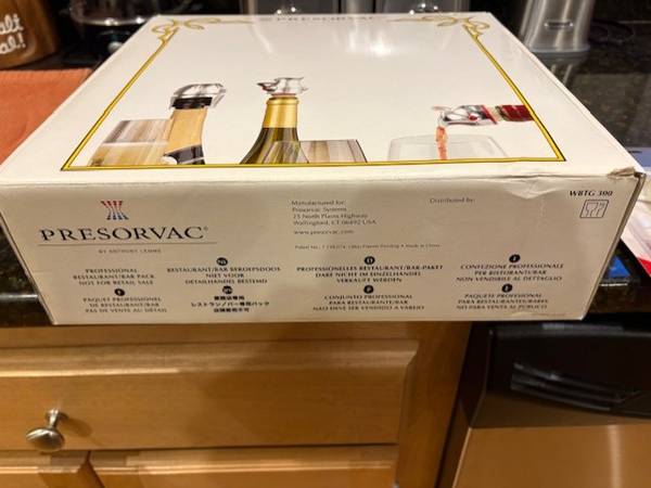 Presorvac - Professional Wine Vac 1