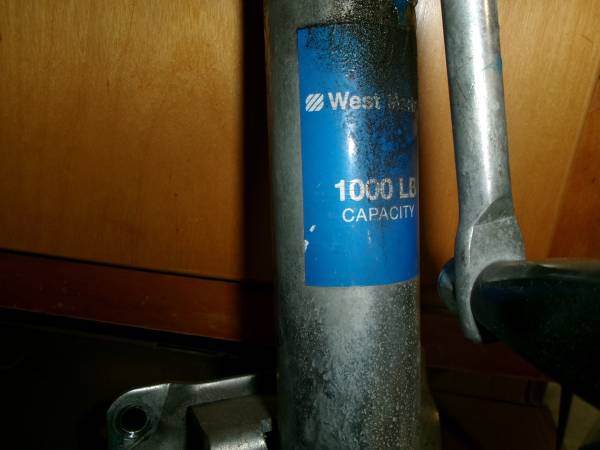 Trailer wheel jack 1