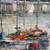 Signed, Big, Beautiful Boating Scene With Great, Engaging Colors 9 thumbnail