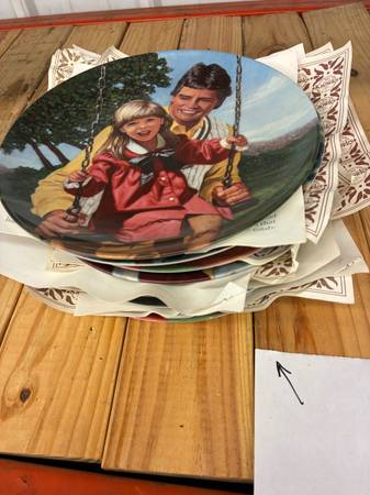 Collector plates from Bradford Exchange. 1