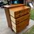 Flawless Antique Solid Rock Maple 4 Drawer Chest of Drawers 10 thumbnail