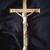 Vintage Bronze Christian Cross Metal 2 thumbnail