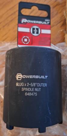 Spindle Socket, 6 Outer Black, 6 Lug 1