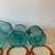 Antique Set of Blue Glass Ball Fruit Jars With Wire Bail and glass Top 10 thumbnail