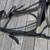 HORSE:  Black leather double dressage bridle 2 thumbnail