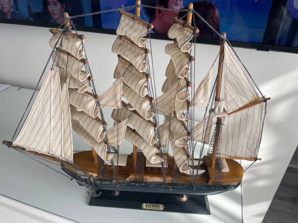 Decorated sailboat 1