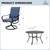 New PHI VILLA Heavy Duty 5-Piece Outdoor Patio Dining Set with Swivel Chairs (Bl 9 thumbnail