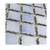 Merola Tile Hudson Tangier Frost Blue Porcelain Mosaic Tile 10 thumbnail