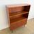 Danish Teak Bookcase With Drop-Down Door by Clausen , 1960s 4 thumbnail