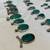 turquoise pendants set in sterling silver - himalayan, native design 5 thumbnail