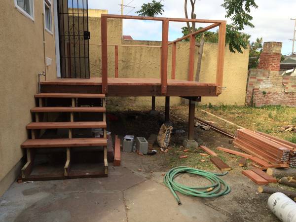 Painting, Fence, Deck building, concrete and more. 1