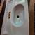 bathroom sink retro turquoise color 1 thumbnail