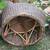 Vintage Brown Wicker Barrel Chair 4 thumbnail