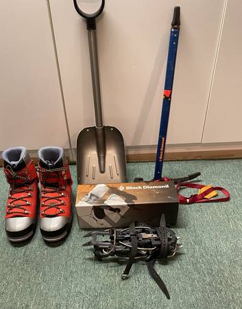 Winter Mountaineering Gear 1