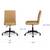 Article Passo Leather Office Chair - Charme Tan 10 thumbnail